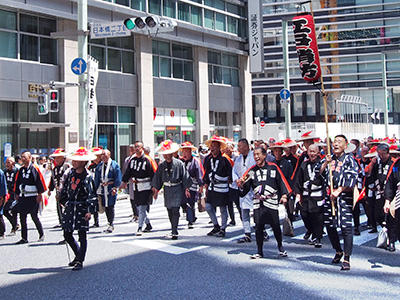江戸消防記念会の鳶頭衆