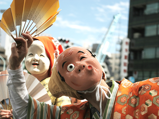 山王祭 下町連合渡御にて 日本橋百景 日本橋ごよみ のご紹介 まち日本橋